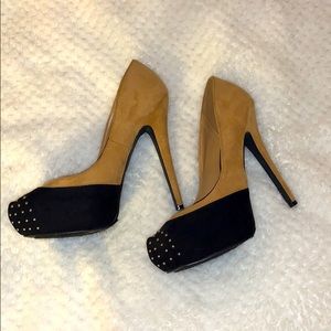 Women’s high heels.